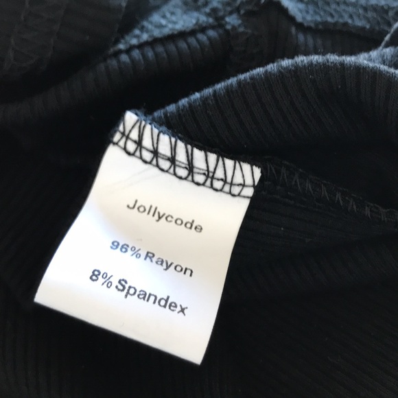 NWT Jollycode top with sheer sleeves, size med - Picture 9 of 10
